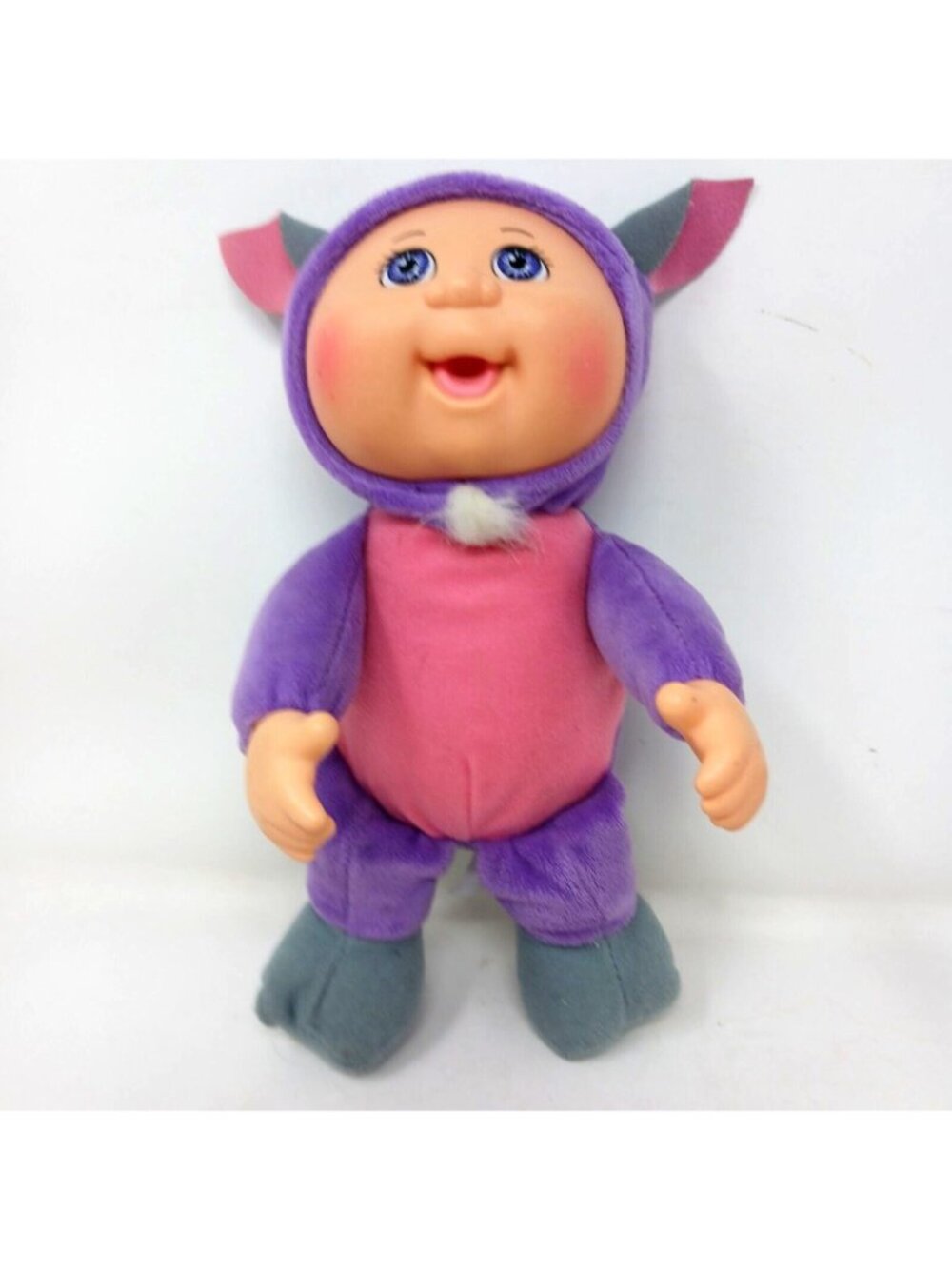 Cabbage Patch Kids #140 Knox Goat Exotic Friends Purple Pink Plush SucksThumb S1 - Picture 4 of 11